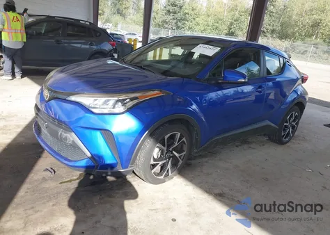 2021 Toyota C-Hr Xle из США, поврежденный, VIN JTNKHMBX9M1108468